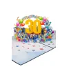 3D Přání -  Číslo 30 (Modrá)
