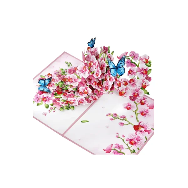 3D Přání -  Orchidej