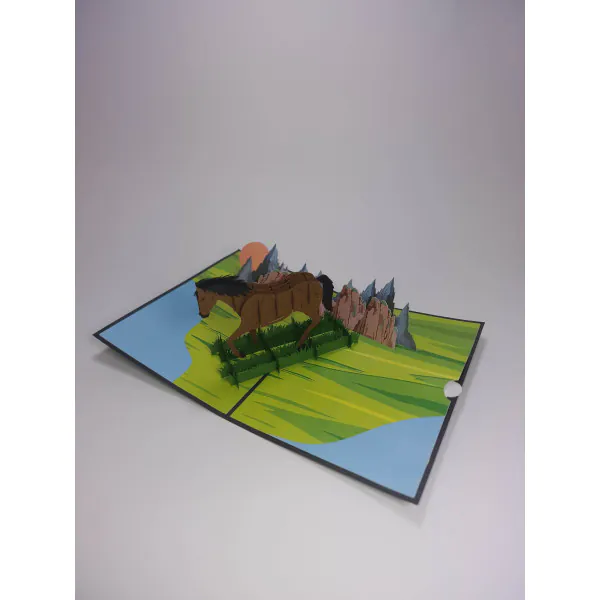 3D Přání - Kůň