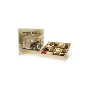 BelgickC3A9-pralinky-v-drevene-doze-auto-200g.jpg Belgické pralinky v dřevěné dóze - auto - 200g
