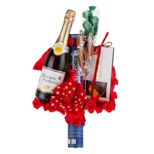 Dárková kytice - Champagne Set