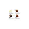 Belgické plněné pralinky - zlatá - 100g