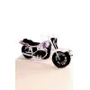3D Přání -  Motorka (bílá)