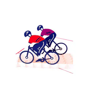 3D Přání -  Cyklisti