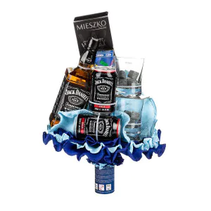 Dárková kytice - Jack Daniel's Set
