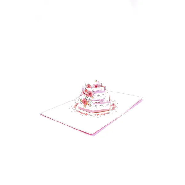 3D Přání -  Dort