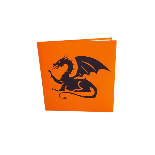 3D Přání -  Drak