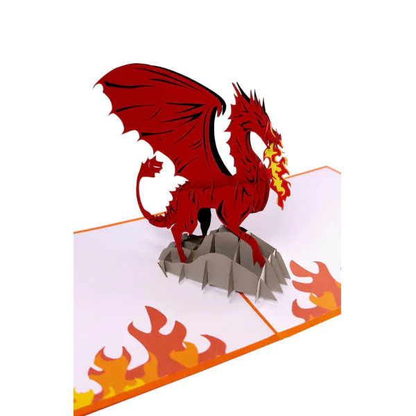 3D Přání -  Drak