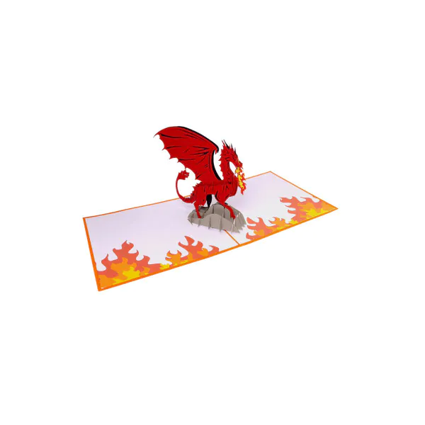 3D Přání -  Drak