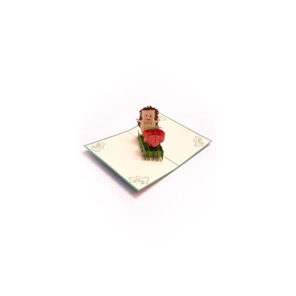 3D Přání -  Ježek