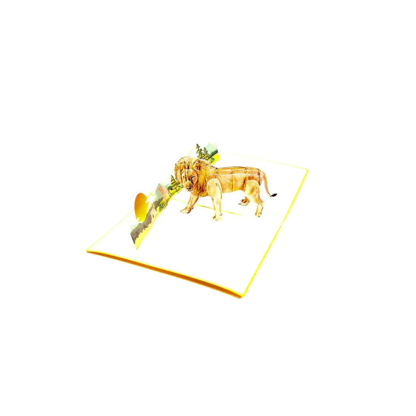 3D Přání -  Lev