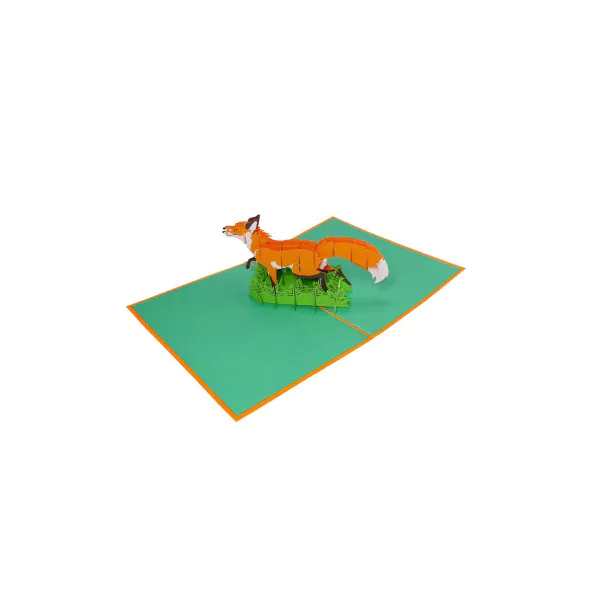 3D Přání -  Liška