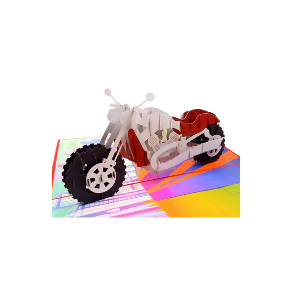 3D Přání -  Motorka