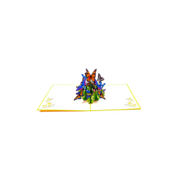 3D Přání -  Motýli