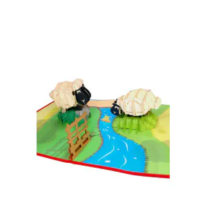 3D Přání -  Ovečky