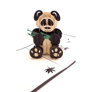 3D Přání - Panda