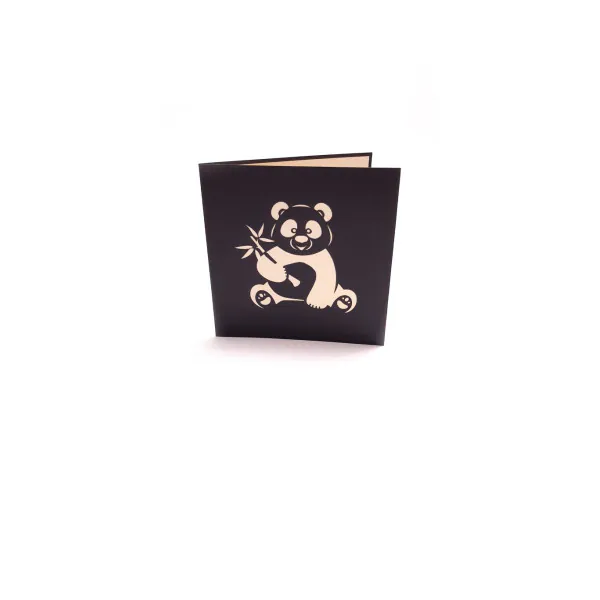 3D Přání - Panda