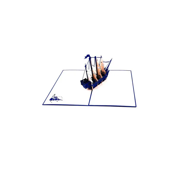 3D Přání - Plachetnice