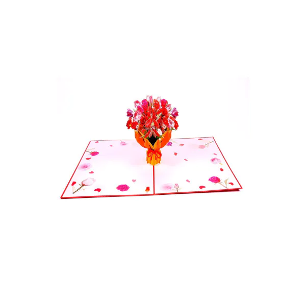 3D Přání - Růže