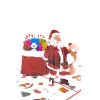 3D Přání -  Santa s pytlem dárků