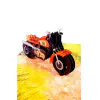 3D Přání -  Sportovní motorka