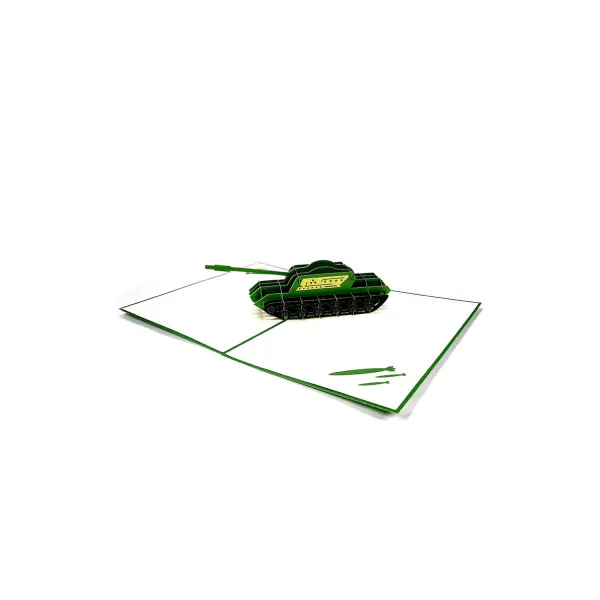 3D Přání -  Tank