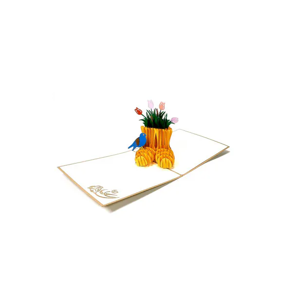 3D Přání -  Tulipány