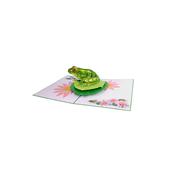 3D Přání - Žába
