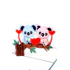 3D Přání -  Zamilované koaly